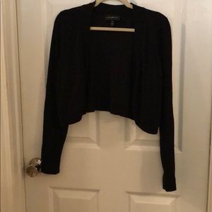 Black long sleeve shrug